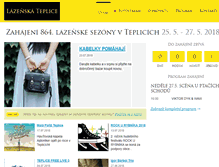 Tablet Screenshot of lazenska-teplice.cz